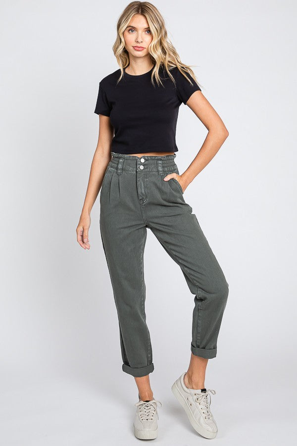 High Rise Vintage Mom Denim