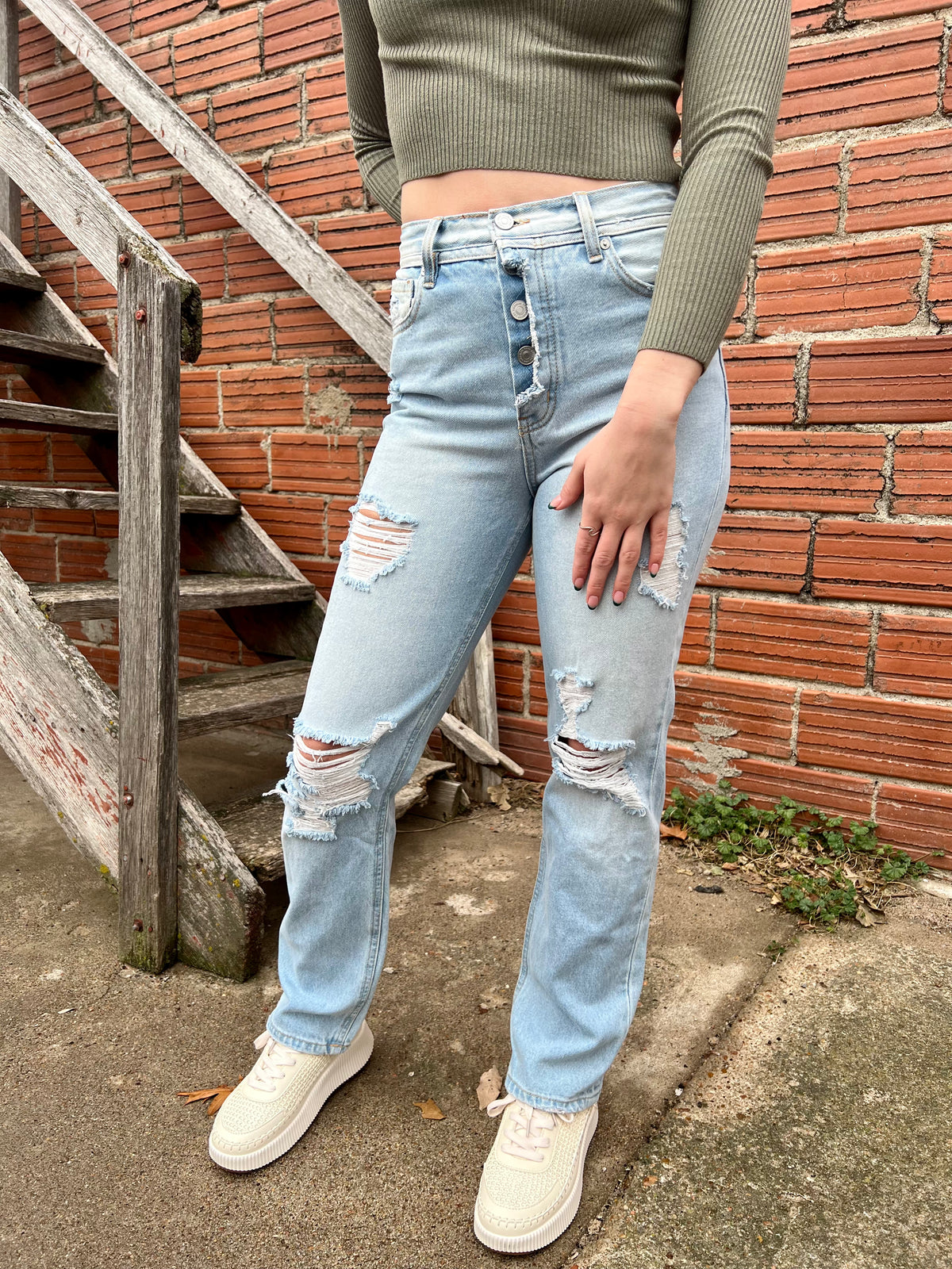 90's Straight Leg Fit Denim - KanCan
