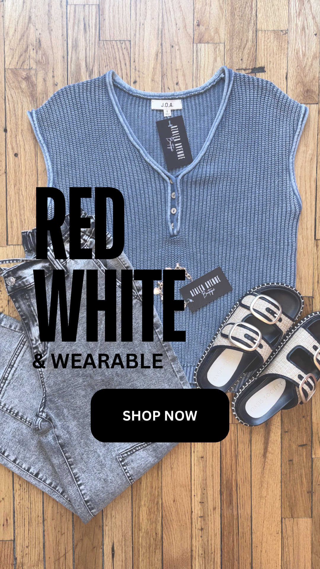 Red, White & Wearable