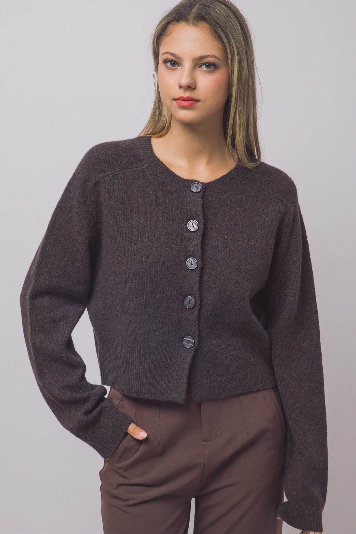 Bristol Button Knit Cardigan