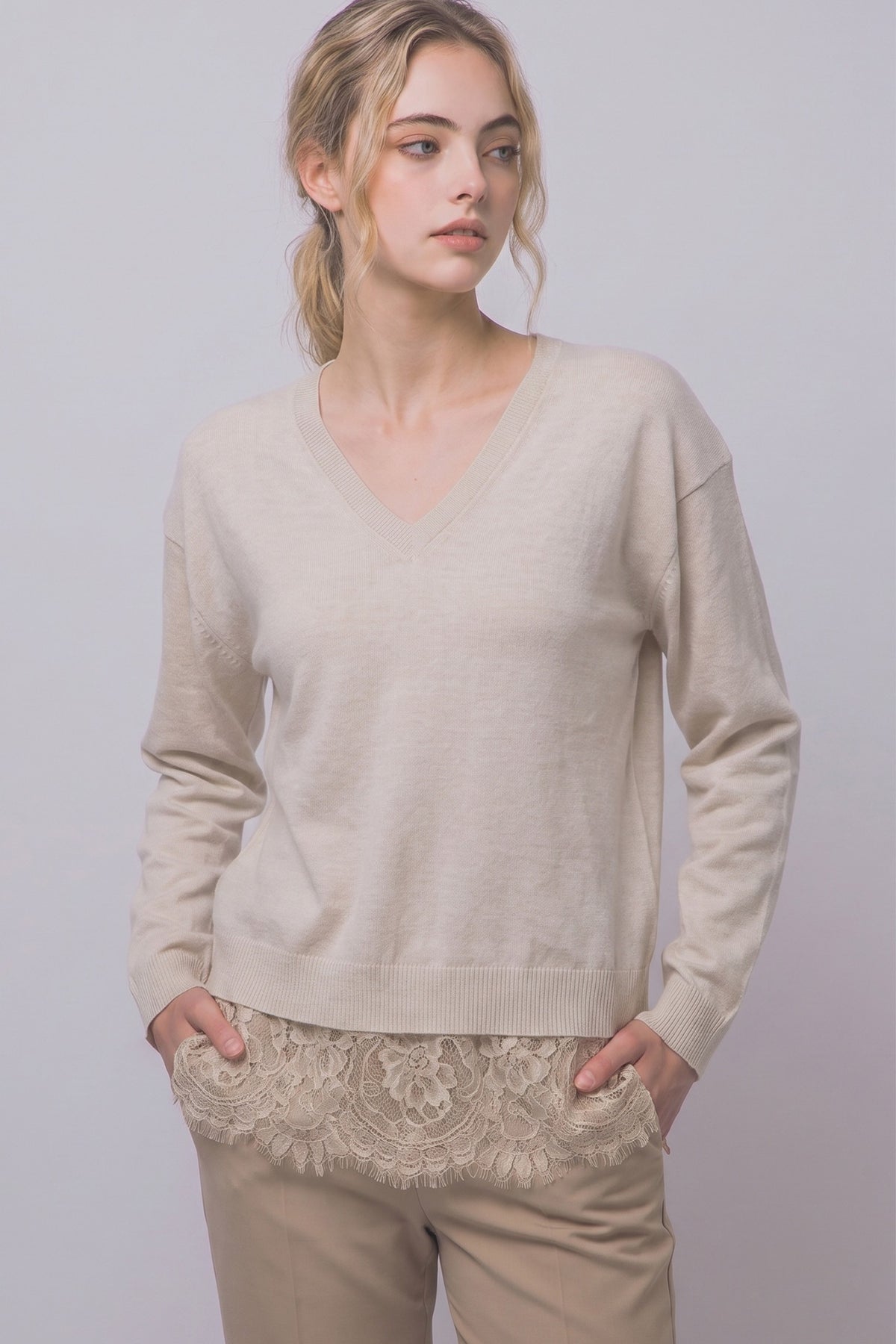 Rosalie Lace Knit