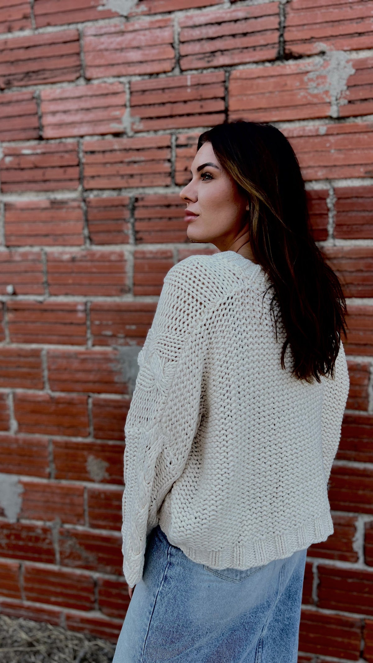 Layer Up Cable Knit Sweater