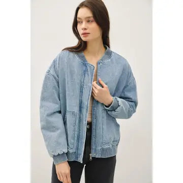 Studio Denim Bomber