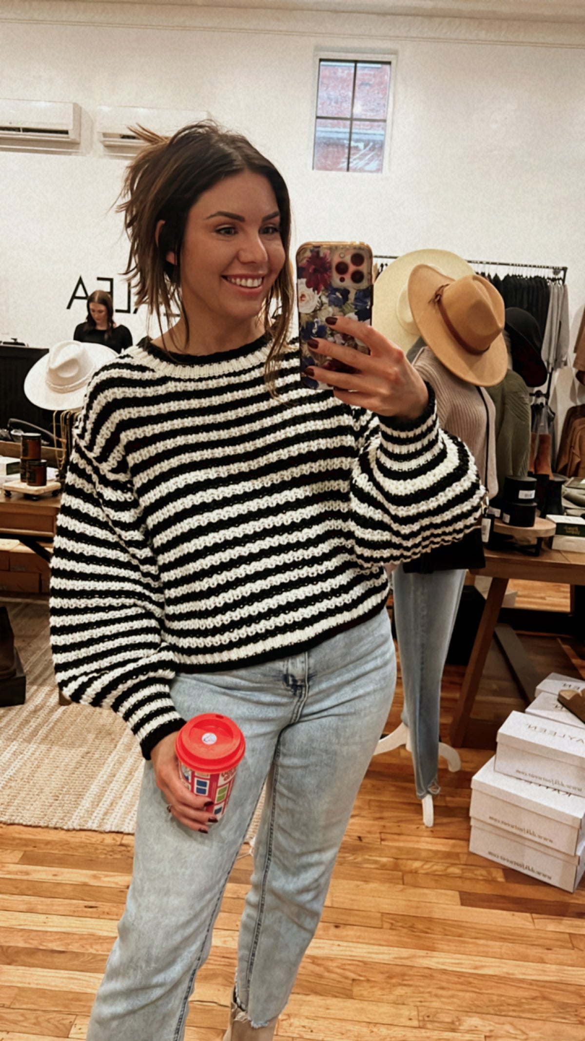 Cozy Chic Stripe Sweater