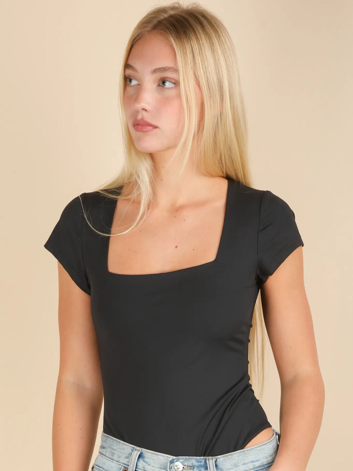 Soft Fitted Casual Bodysuit