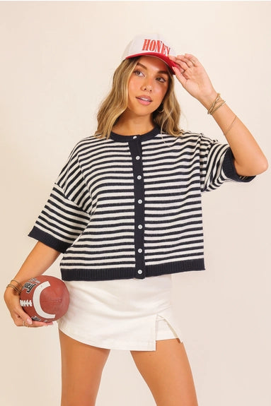 Varsity Social Cardigan