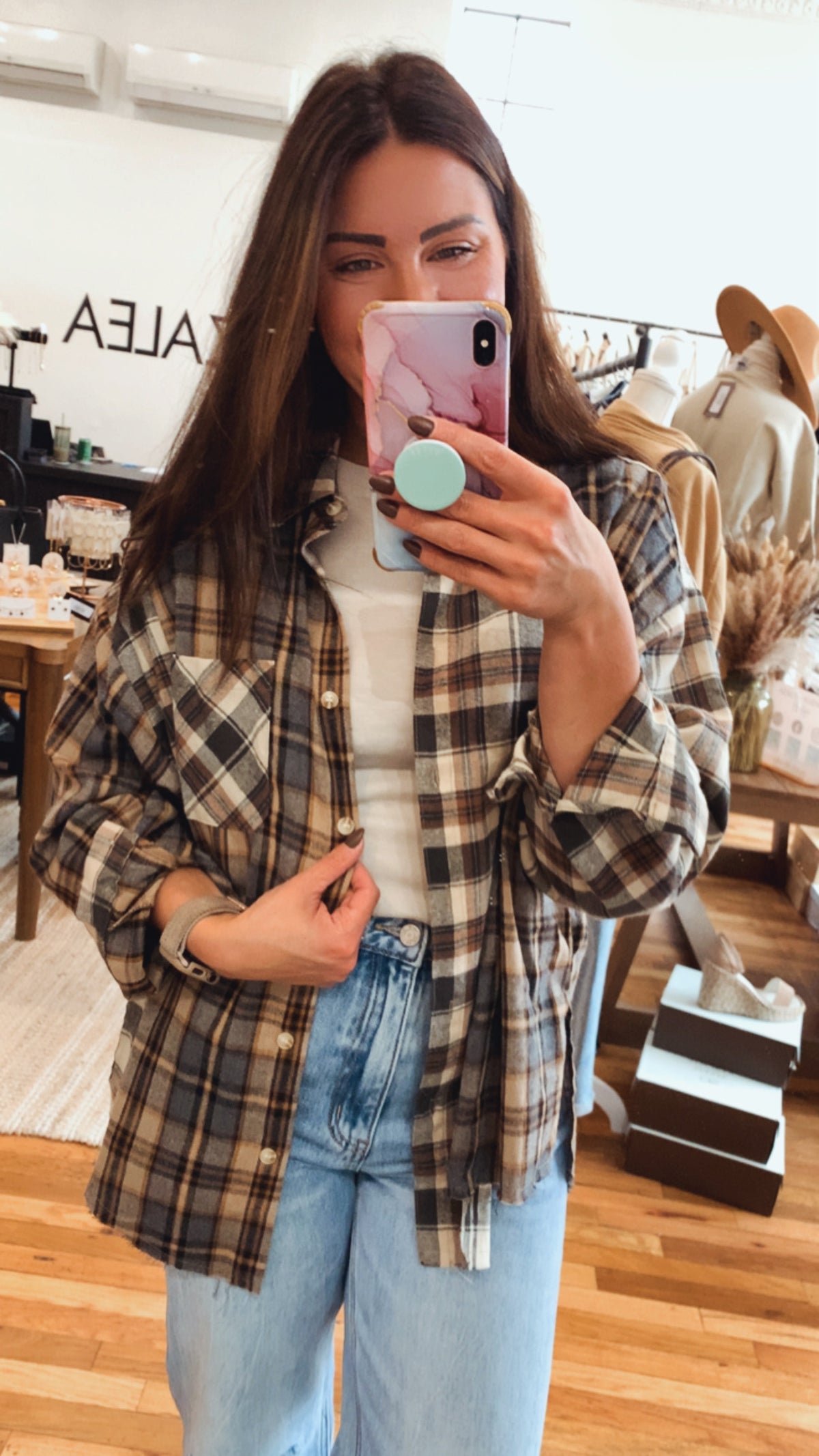 Sierra Plaid Button Down