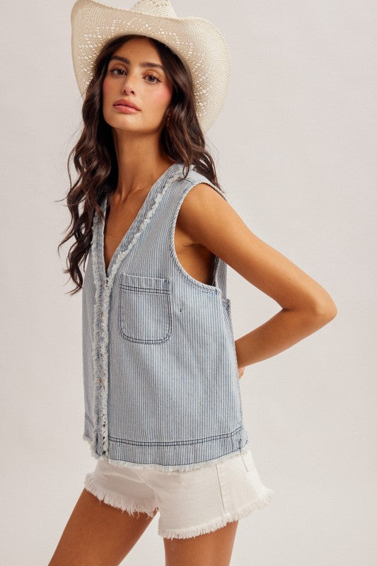 Hollis Denim Tank