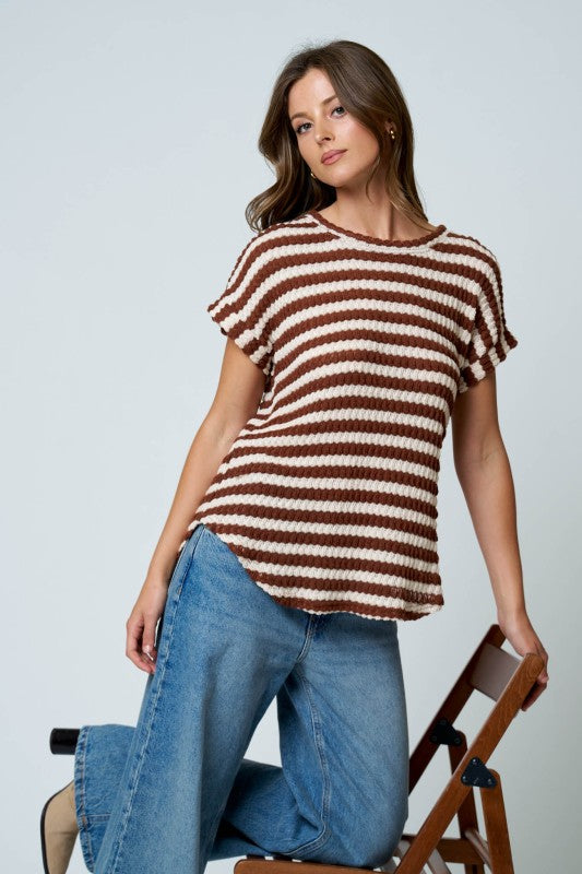 Sullivan Stripe Knit Top