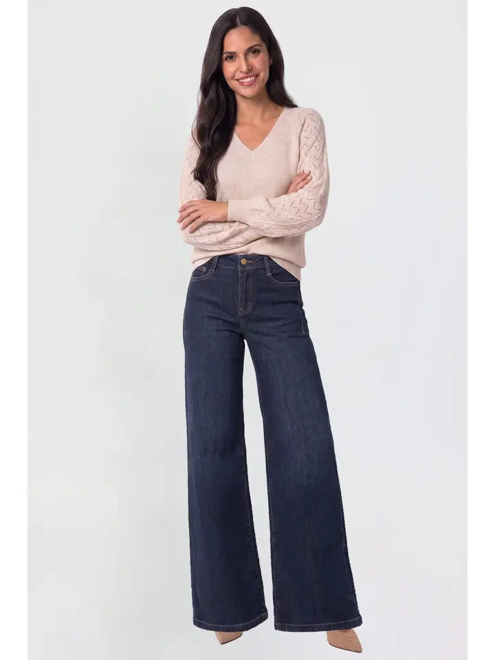 Palmer Wide Leg Denim