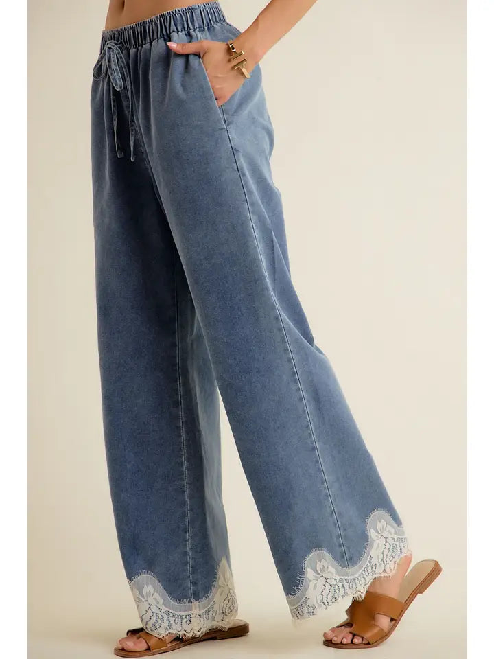 Sunday Lace Denim