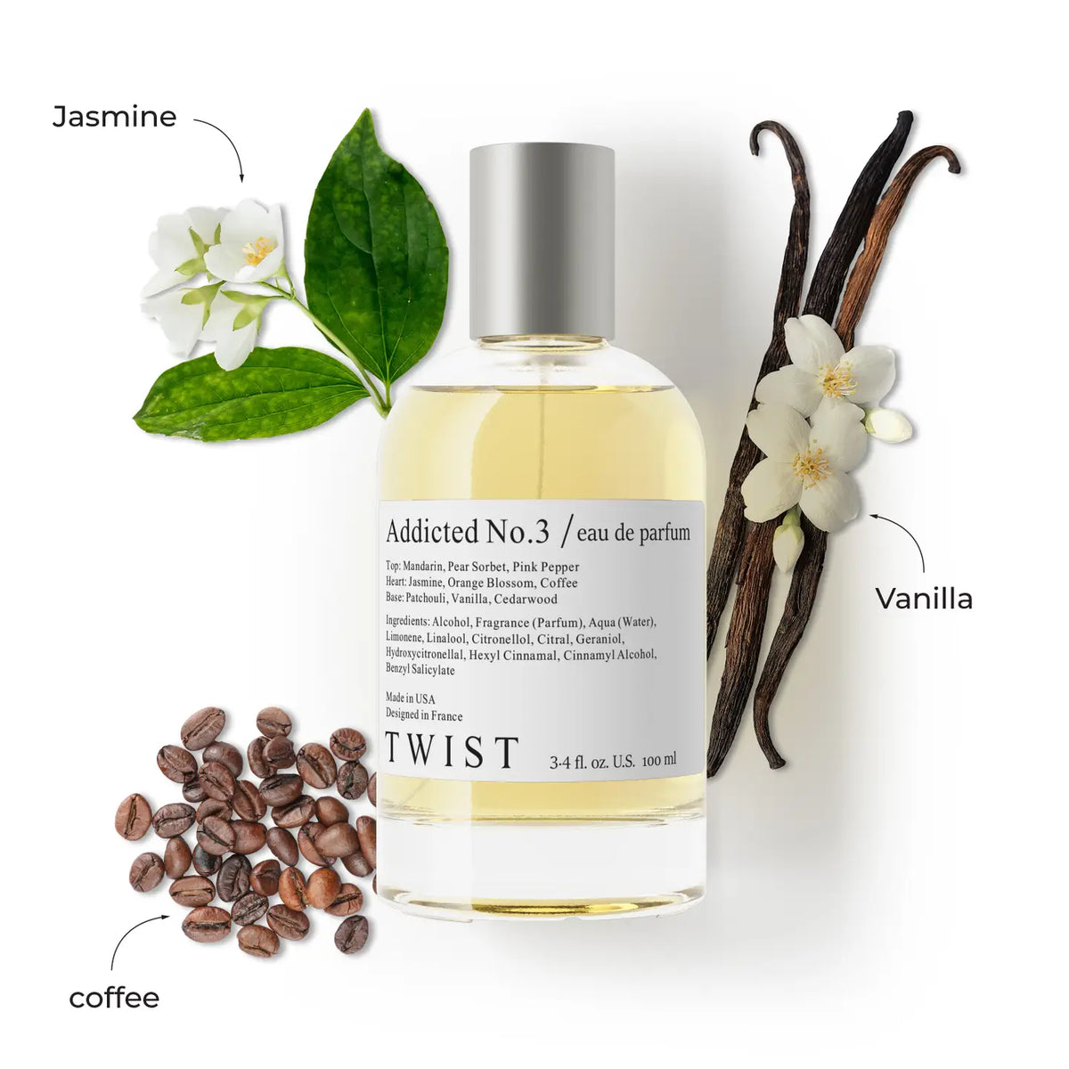 Twist Addicted No.3 Inspired By Blk Opium Perfume