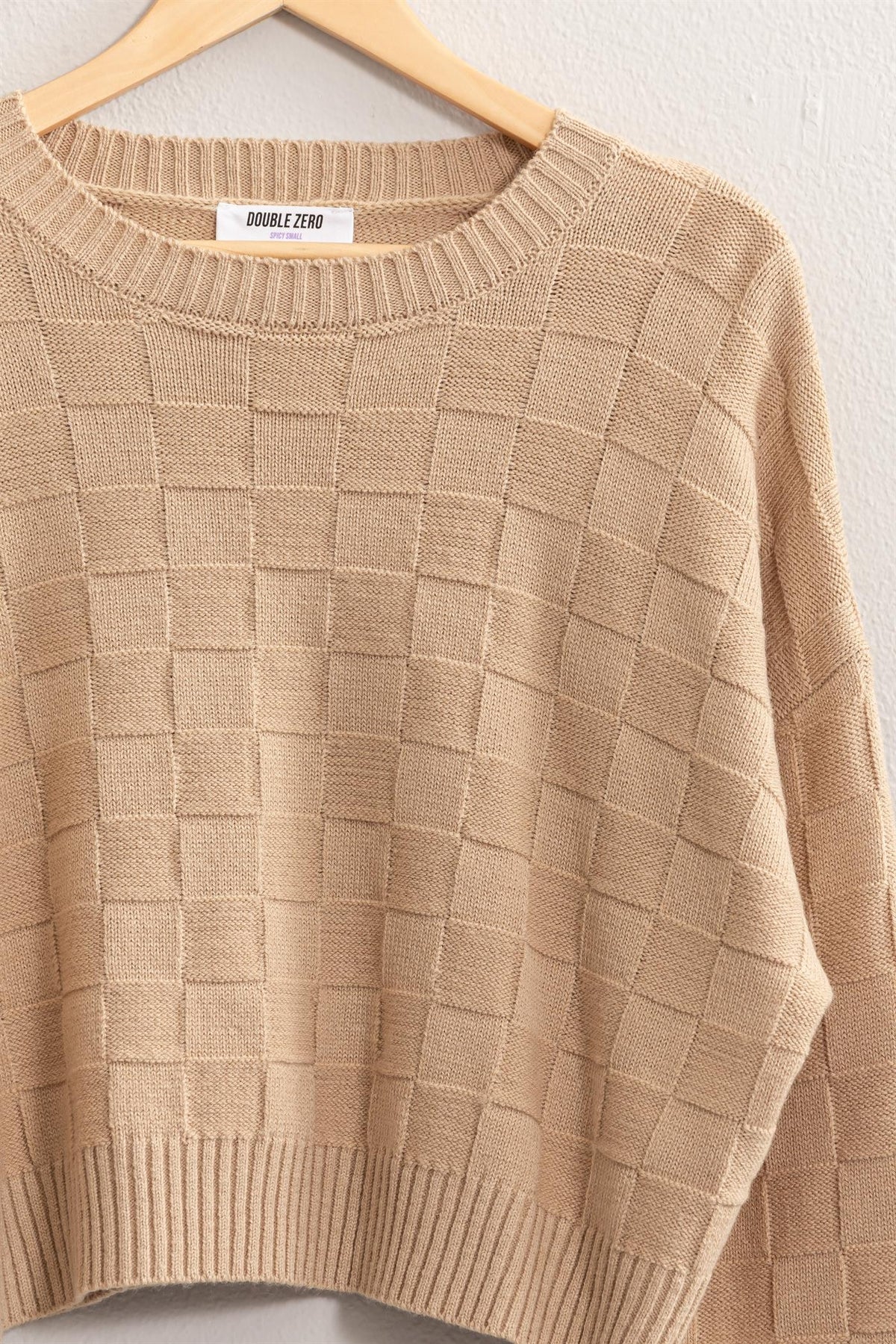 Aster Basket Weave Sweater